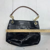 Ros Caterina womens black chain handbag