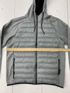 32 degree Heat Mens Grey Fullzip Puffer Jacket Size Large