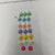 20 Pack Multicolored Daisy Jewelry Pendents NEW