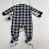 Hudson Baby Quilted Zipper Sleep &amp; Play Construction Boys Size 3-6 Months