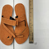 Orange Strappy Flat Sandals Women’s Size 8.5 EU Size 40