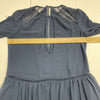 Tularosa Easton Keyhole Long Sleeve Dress Deep Indigo Blue Women’s Size XS