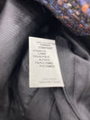 Sfi Femme Purple Woven Wool Blazer Coat Jacket Women’s Size 14 New