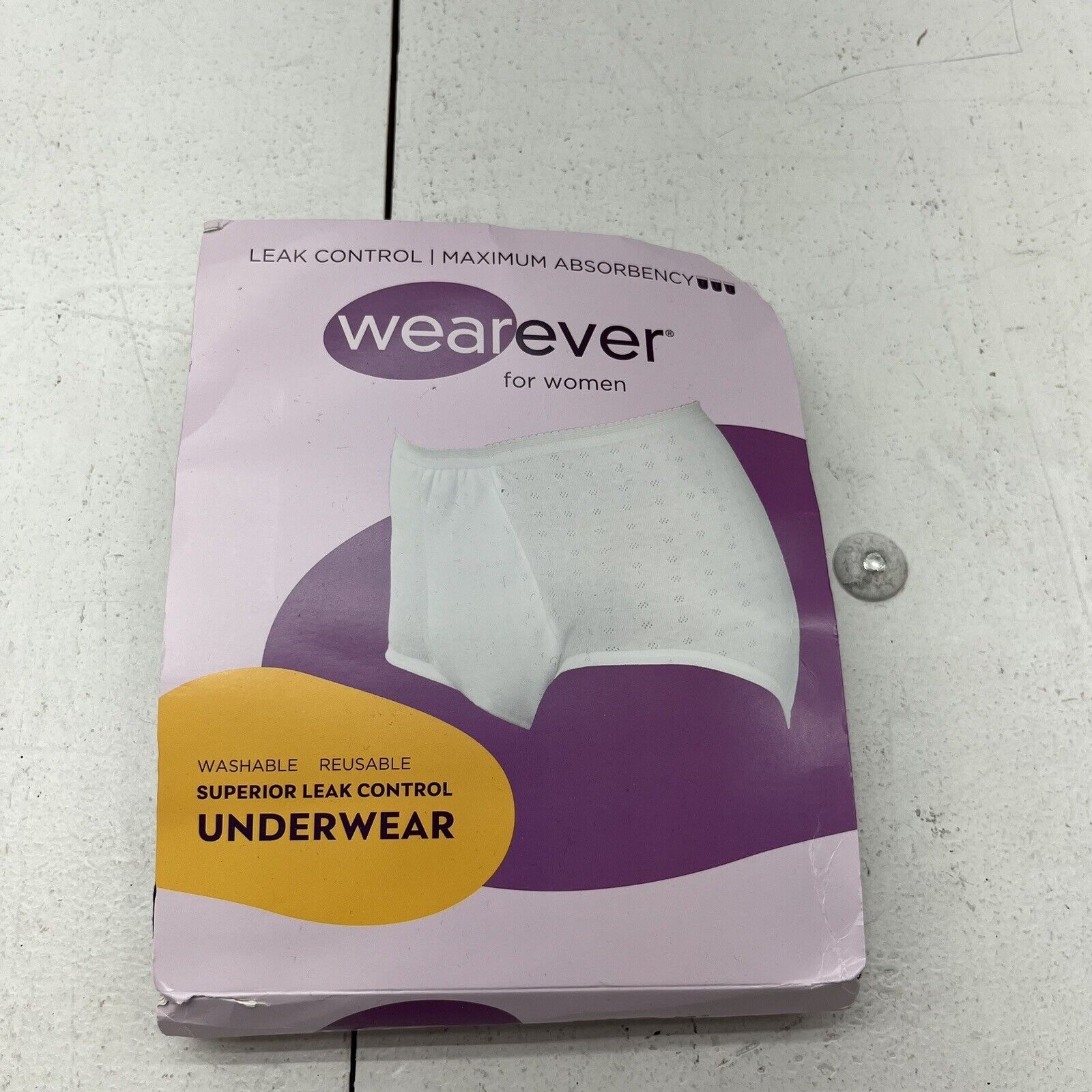 Wear Ever Black Superior Leak Control Underwear Womens Size 1X NEW - beyond  exchange