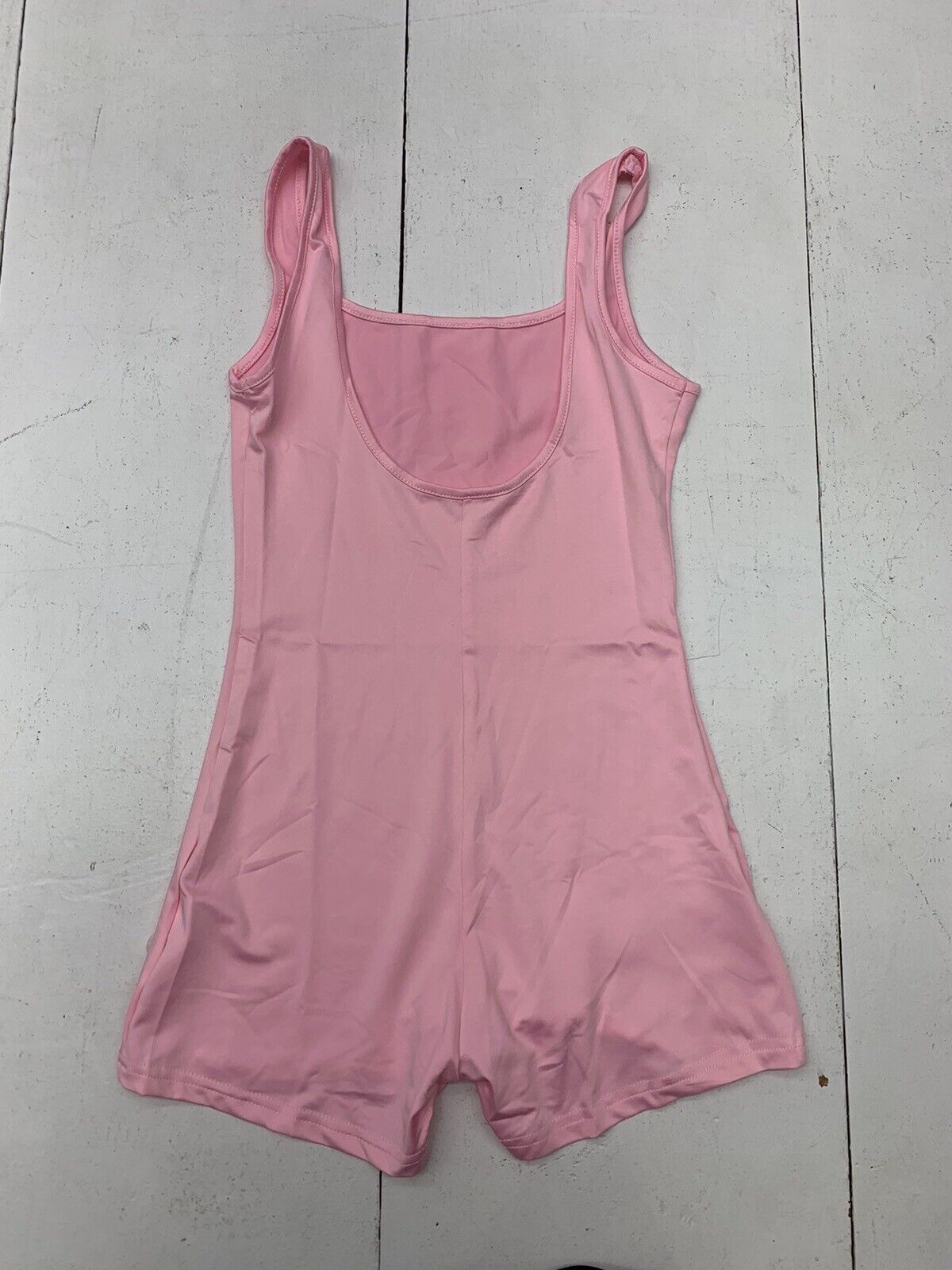 Womens Pink Tank Body Suit Size Small