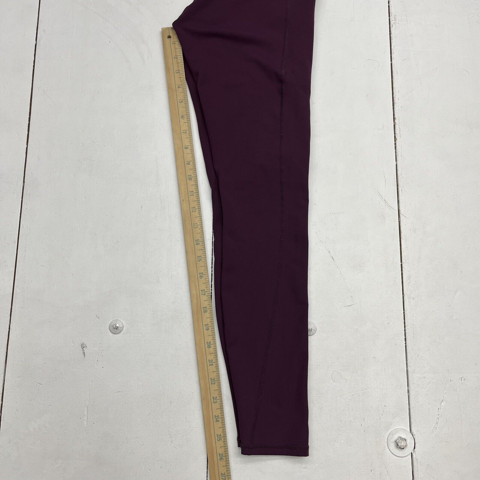 Fabletics Pureluxe Purple Oasis High Waisted 7/8 Leggings W