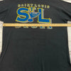 Vintage St Louis Blues Hockey NHL Black Graphic T-Shirt Adult Size 2XLT Tall Mad