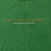 Vintage Notre Dame Fighting Irish NCAA 2003 Green T-Shirt Adult Size Large