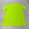 Neon Yellow Athletic Light-Weight Short Sleeve T-Shirt Mens Size Small