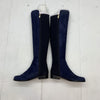 Marc Fisher Womens Blue Suede Monica Boots Size 5