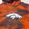 NFL Team Apparel Denver Broncos Orange Blue Hoodie Mens Size 2x