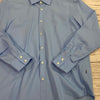 Hugo Boss Blue Long Sleeve Button Up Dress Shirt Men Size L