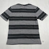 Old Navy Grey Stripe Pocket Front Short Sleeve T Shirt Youth Boys Medium New