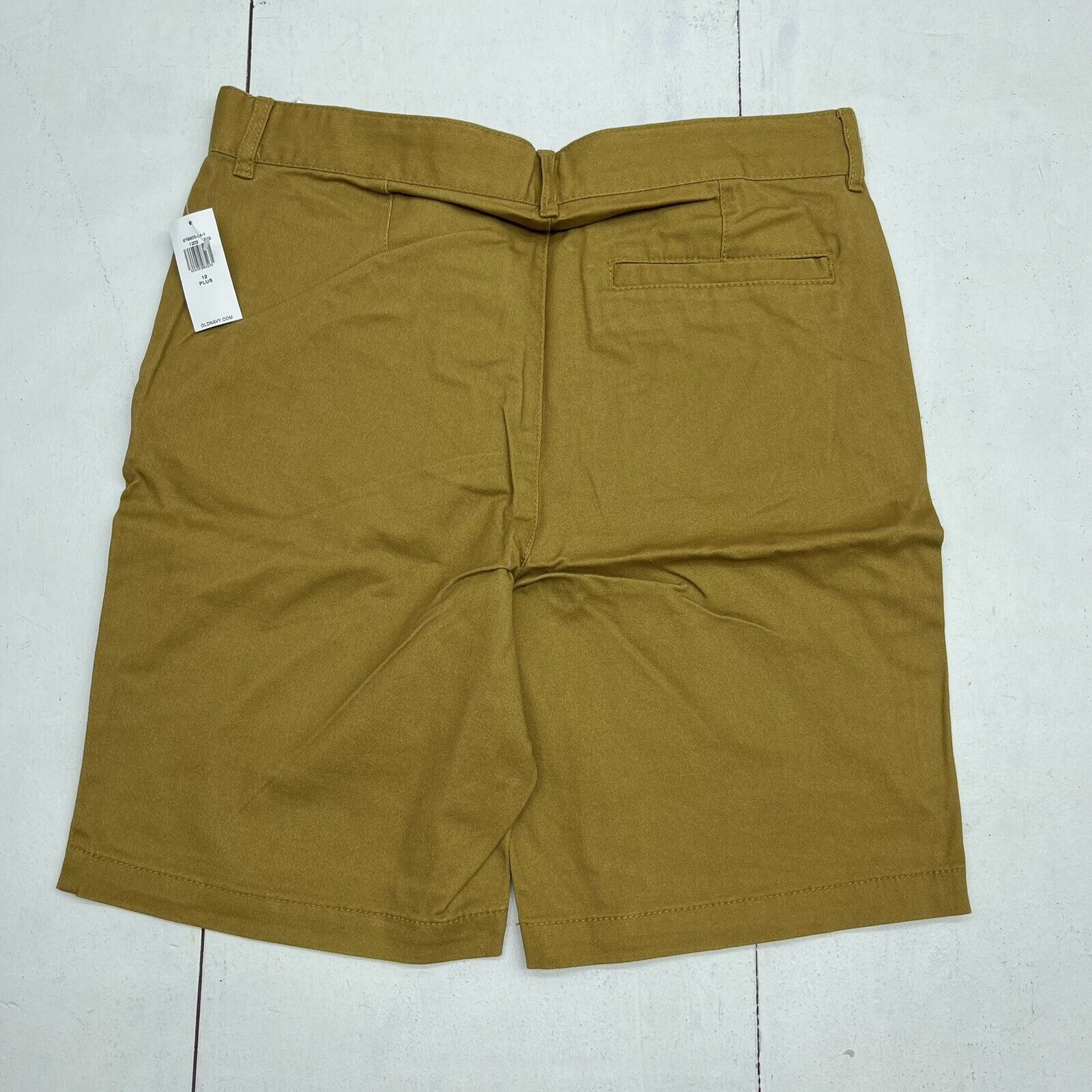 Old Navy Boulder Brown Built-In Flex Straight Twill Shorts Boys Size 1 -  beyond exchange