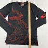 Star War Black &amp; Red BB-8 “ Join The Resistance” Long Sleeve Boys Size XL (14)