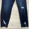 KanCan Distressed High Rise Ankle Skinny Blue Jeans Woman’s Size 3XL NEW
