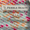 Pebble Beach Blue Dry Luxe Performance Golf Collard Tank Top Women Size L NEW