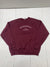 Custom Graphic Maroon Pullover Sweater Adult Size XL