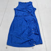 SHEIN Blue Cut Out Ring Detail Sleeveless Mini Dress Women’s Size Large New