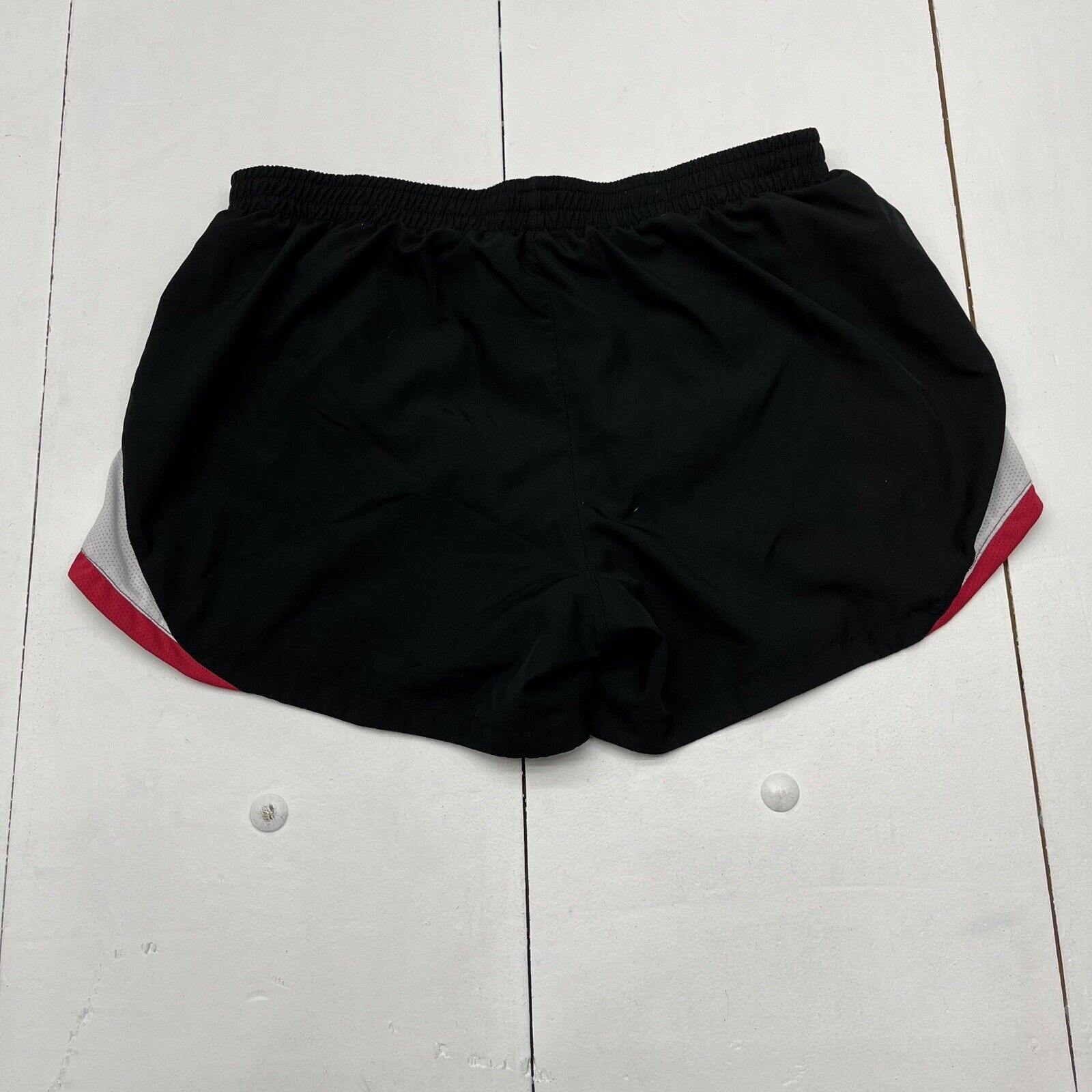 NIKE Girls Hot-Neon-Pink Youth size 6 6x Large Athletic Gym Shorts