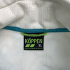 Koppen Womens White full zip Coat size XL