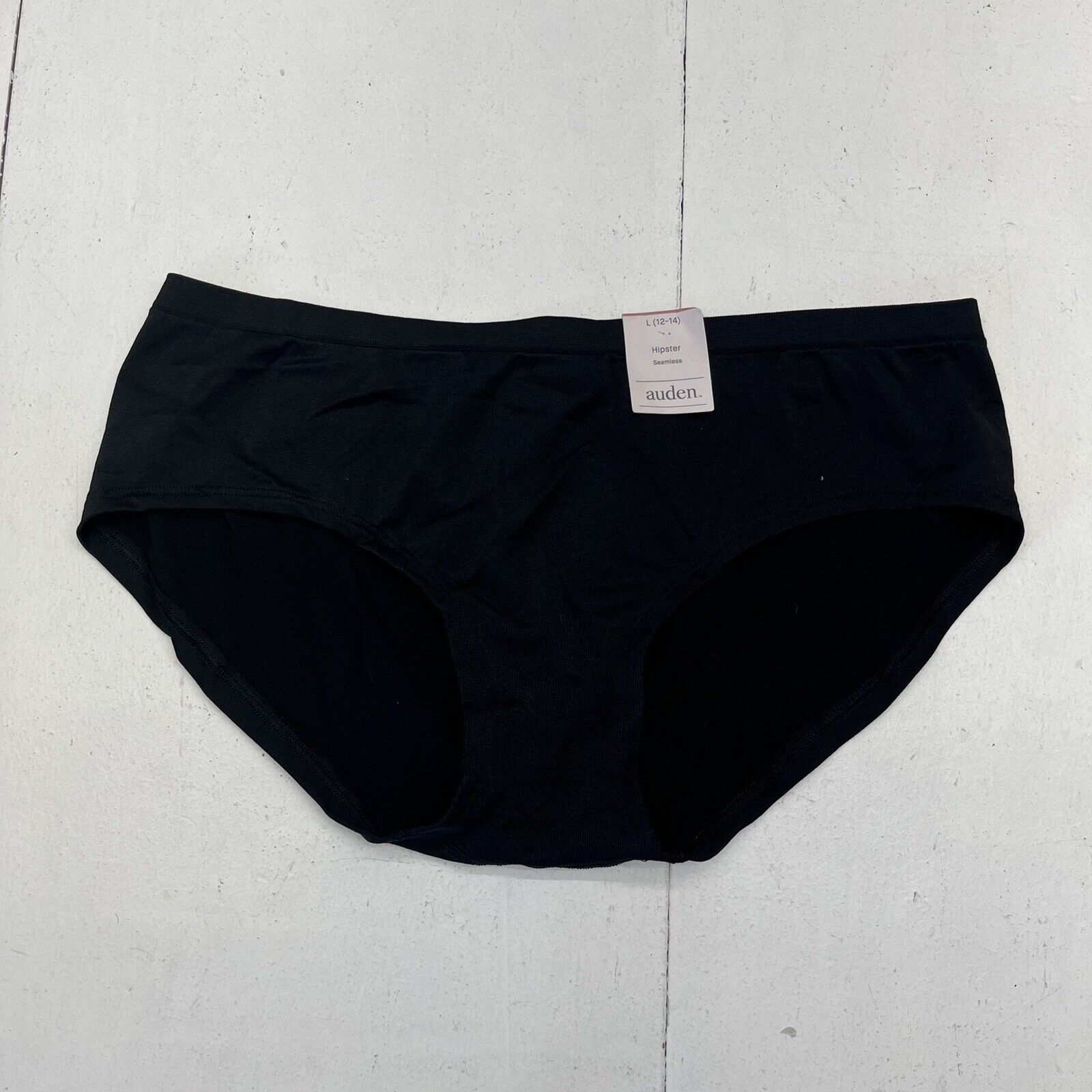Auden Black Seamless Hipster Underwear Women’s Size Large NEW