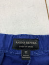 Banana Republic Mens Blue Chino Shorts Size 32