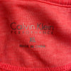 Calvin Klein Performance Bright Orange Active Sleeveless Hoodie Women Size XL NE