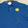 Duck Head Blue Knit Short Sleeve Polo Shirt Men Size M Classic Fit NEW