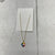 Fashion Jewelry Gold Rainbow Flower Necklace One Size NEW