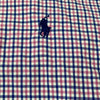 Ralph Lauren Pink Blue Plaid Long Sleeve Button Up Dress Shirt Men Size XL Class