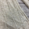 Michael Stars Ivory Long Sleeve Asymmetrical Crop Shirt Blouse Women Size XL NEW