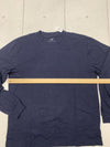 Gap Mens Dark Blue Long Sleeve Shirt Size Medium