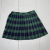 Vintage David Brooks Ltd  Urban Renewal Green Pleated Plaid Skirt Women’s 16