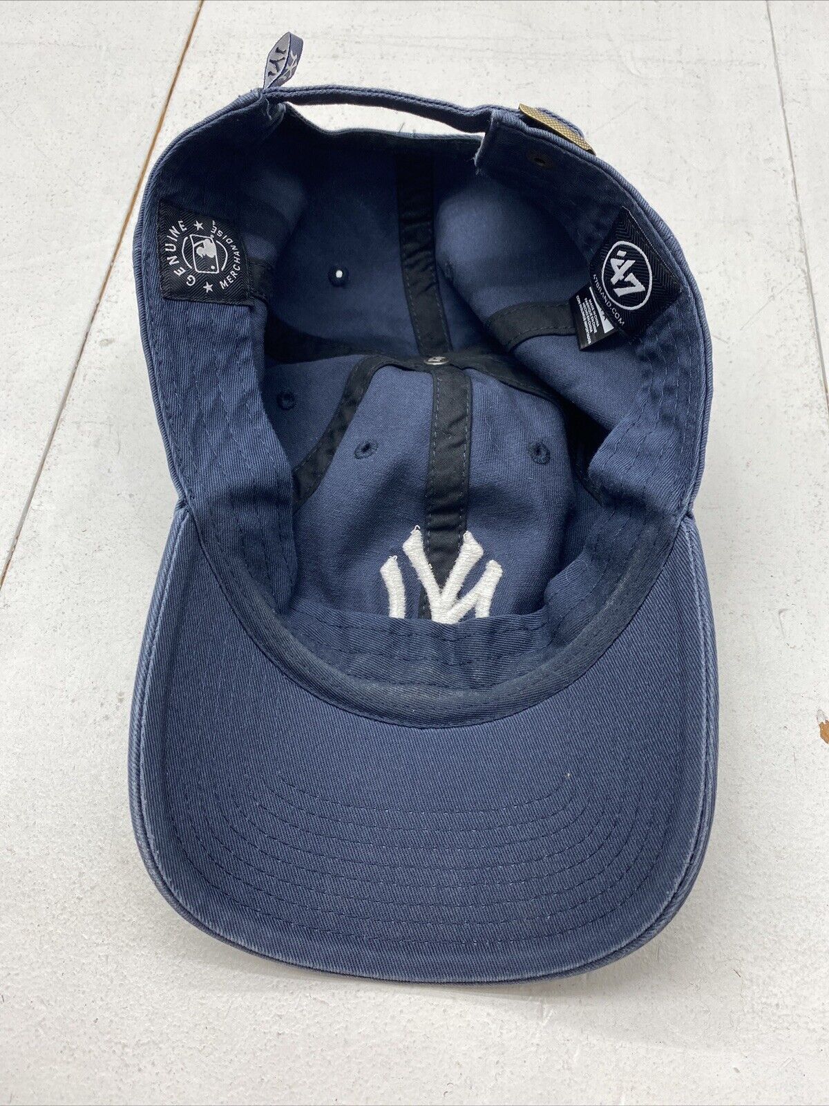 Men's '47 Brand New York Yankees Navy Clean Up Adjustable Cap