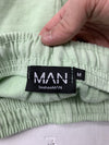 Boohoo Man Mint Green Limited Edition Oversized Shirt and shorts size Medium