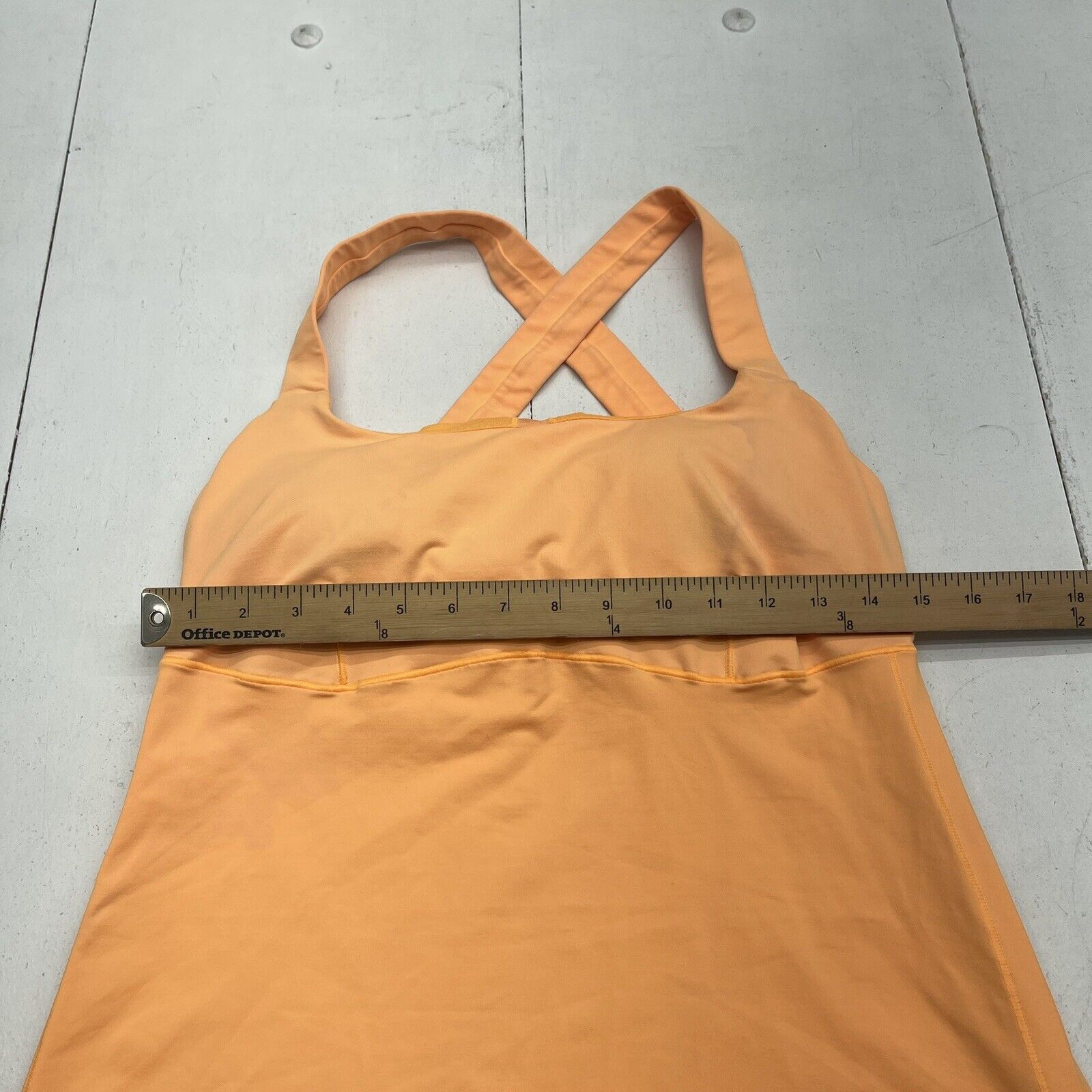 Lululemon Womens Size 10 Singlet Orange (s)