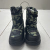Mountain Warehouse Green Camo Print Winter Snow Boots Junior Boys Size 8 NEW