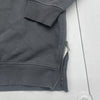 Chrome Hearts Grey Side Zip Crewneck Sweatshirt Mens Size Large