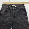 Pacsun Black Denim Mom Jeans Women Size 25