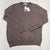 Hawker Rye Brown Crewneck Cashmere Sweater Men’s  Size Large NEW