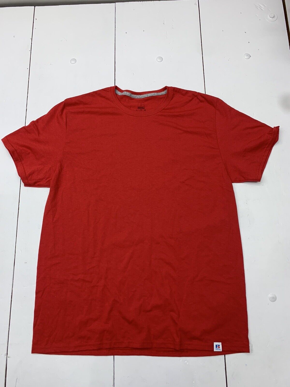 Russell Athletic Mens Red Short Sleeve Shirt Size XL