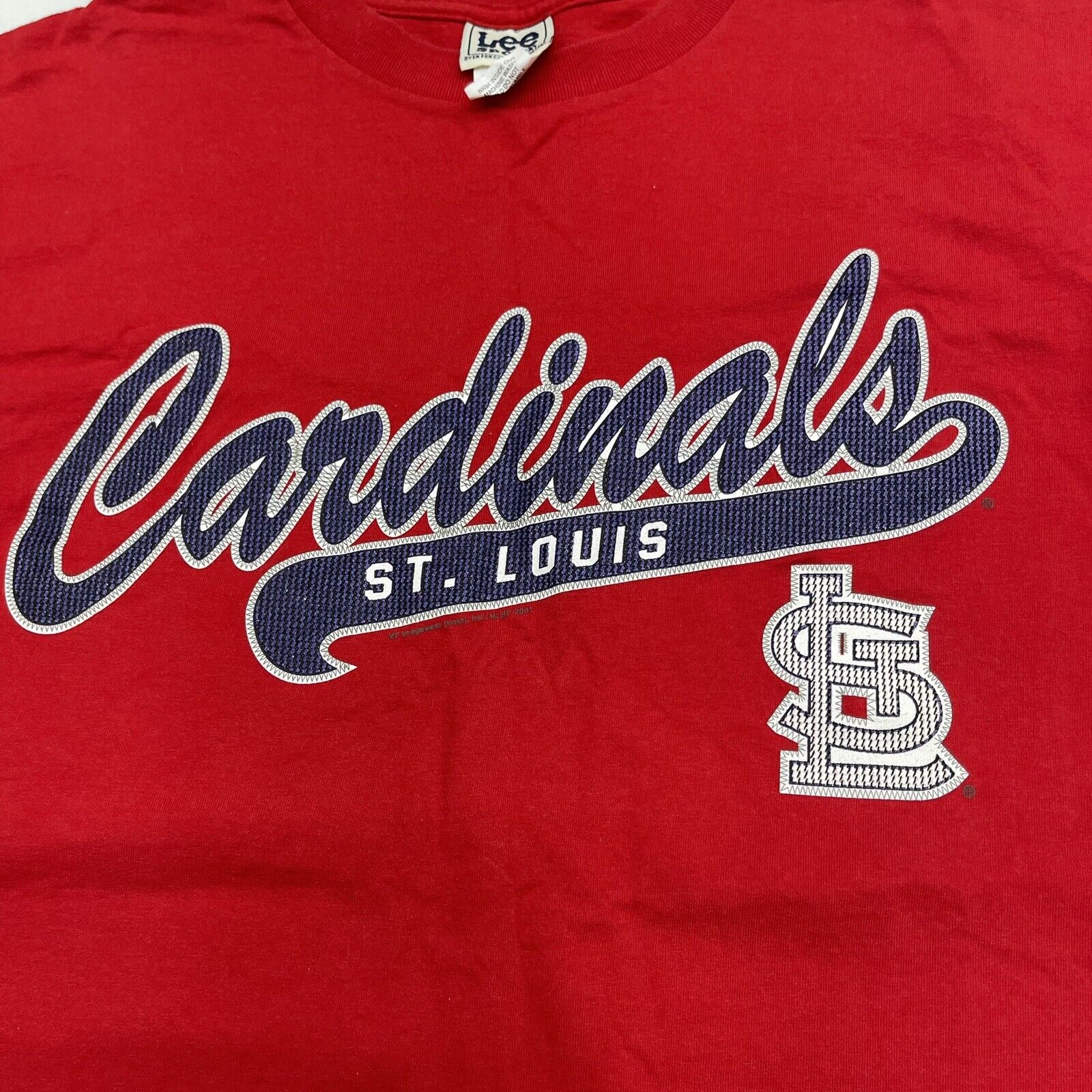 St Louis Cardinals MLB Genuine Merchandise Men's Large Red Short Sleeve  Tshirt