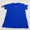 BRANDX STUDIO Blue Hussle Short Sleeve Shirt Mens Size Small New