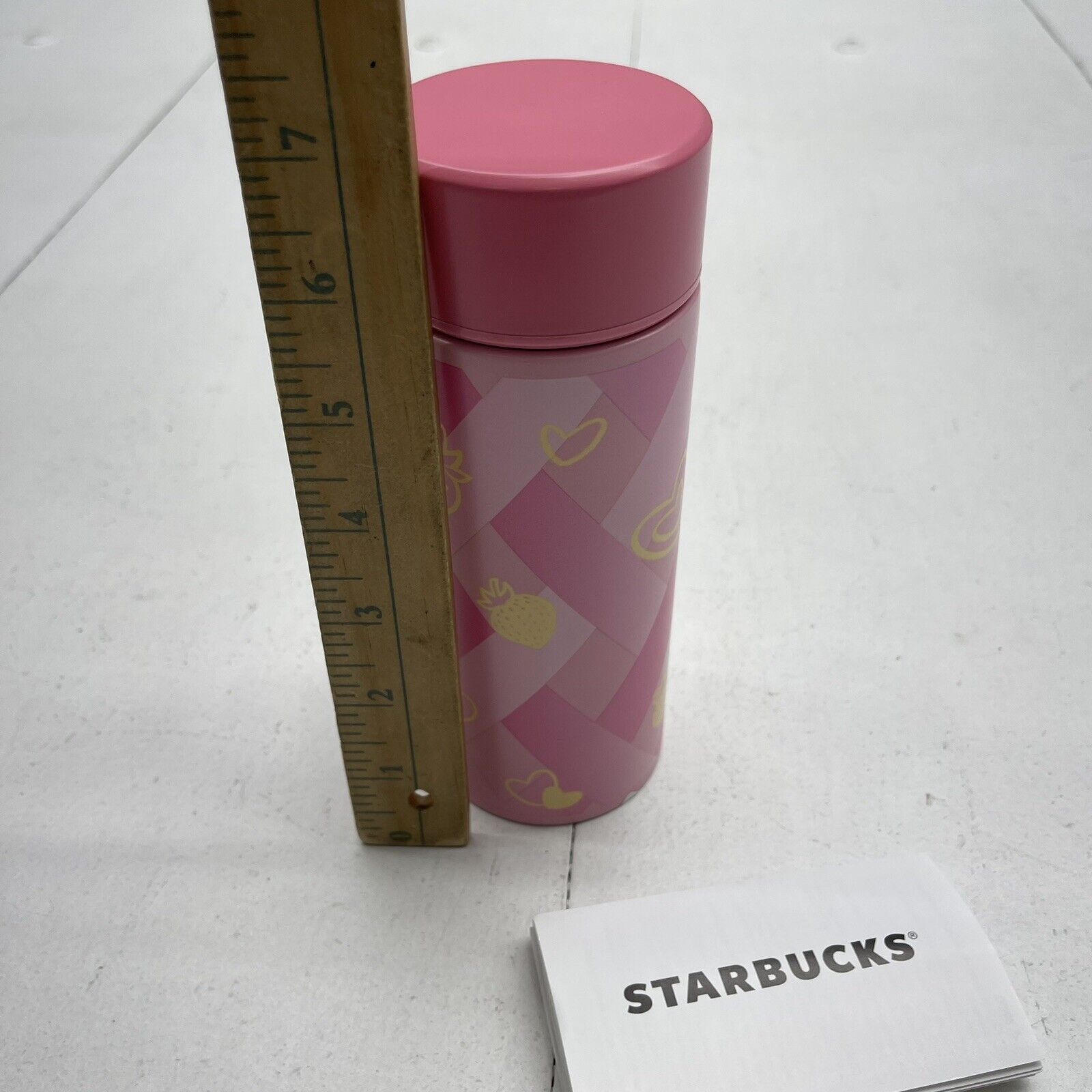 Starbucks Thailand Stainless Steel Knitting Bunnies Water Bottle