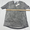 Adidas Gray 3 Bar Wash Short Sleeve T Shirt Men Size Medium New *