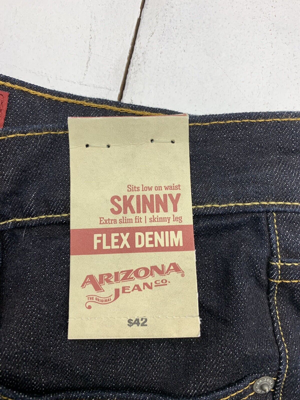 Blank Stille bredde Arizona jeans Mens Dark Denim Skinny Jeans Suze 30/32 - beyond exchange