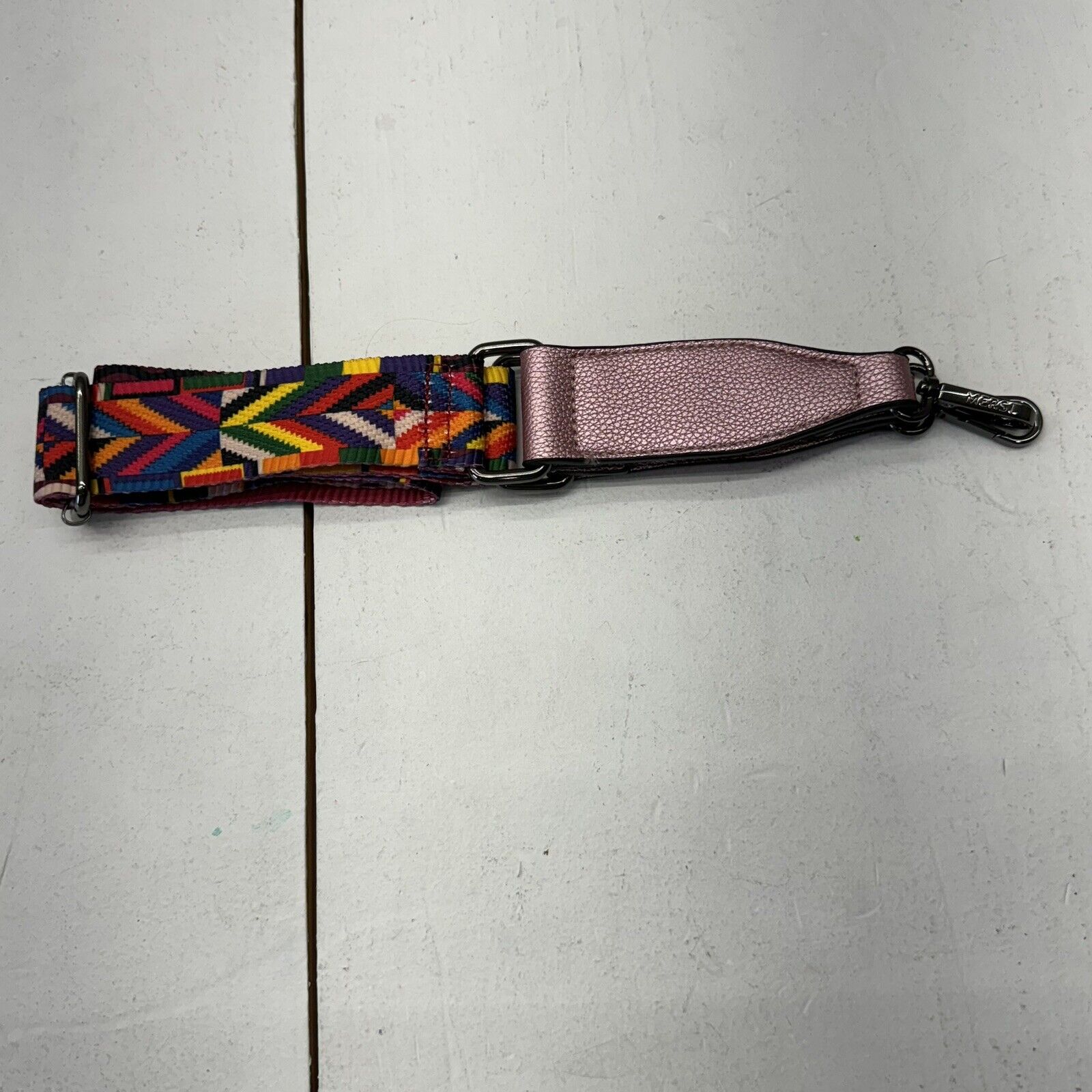 Mersi Multicolor Wide Replacement Shoulder Strap For Handbag, Black Hardware
