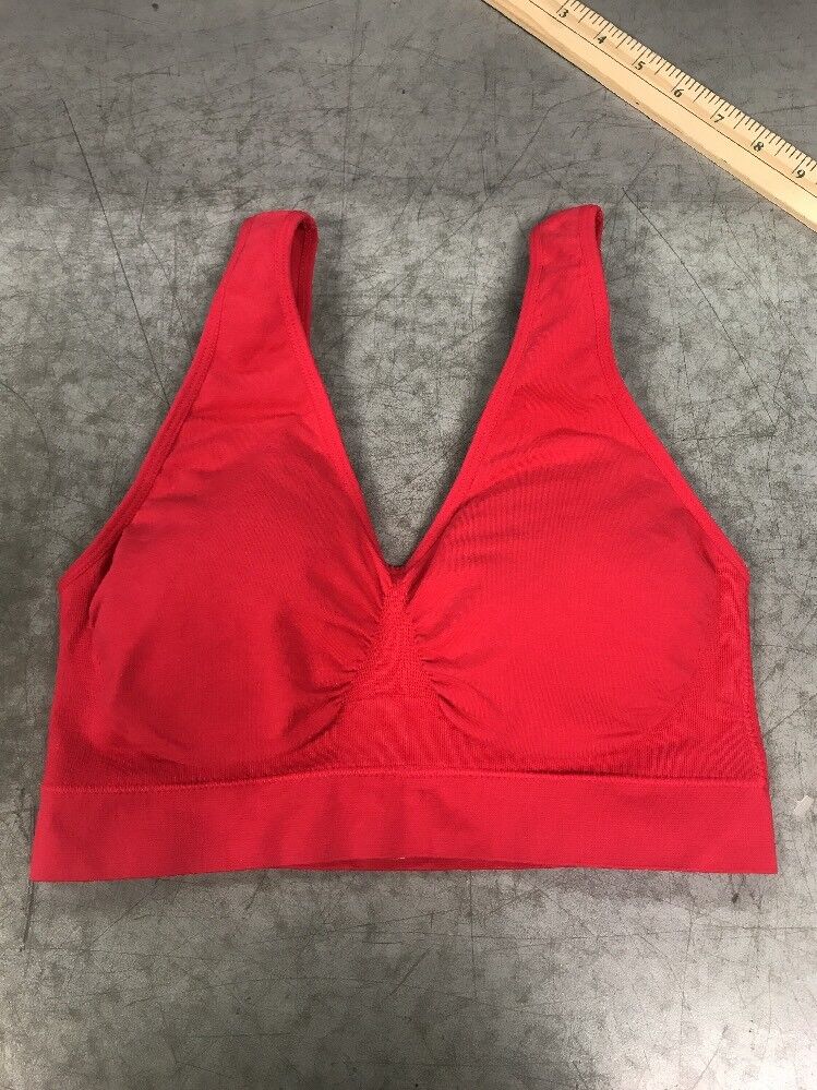 Rhonda Shear Red Padded Sports Bra Women's Size 1X NWOT* - beyond