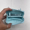 Vera Bradley RFID Petite Zip Around Wallet Antilles Treasure Blue New
